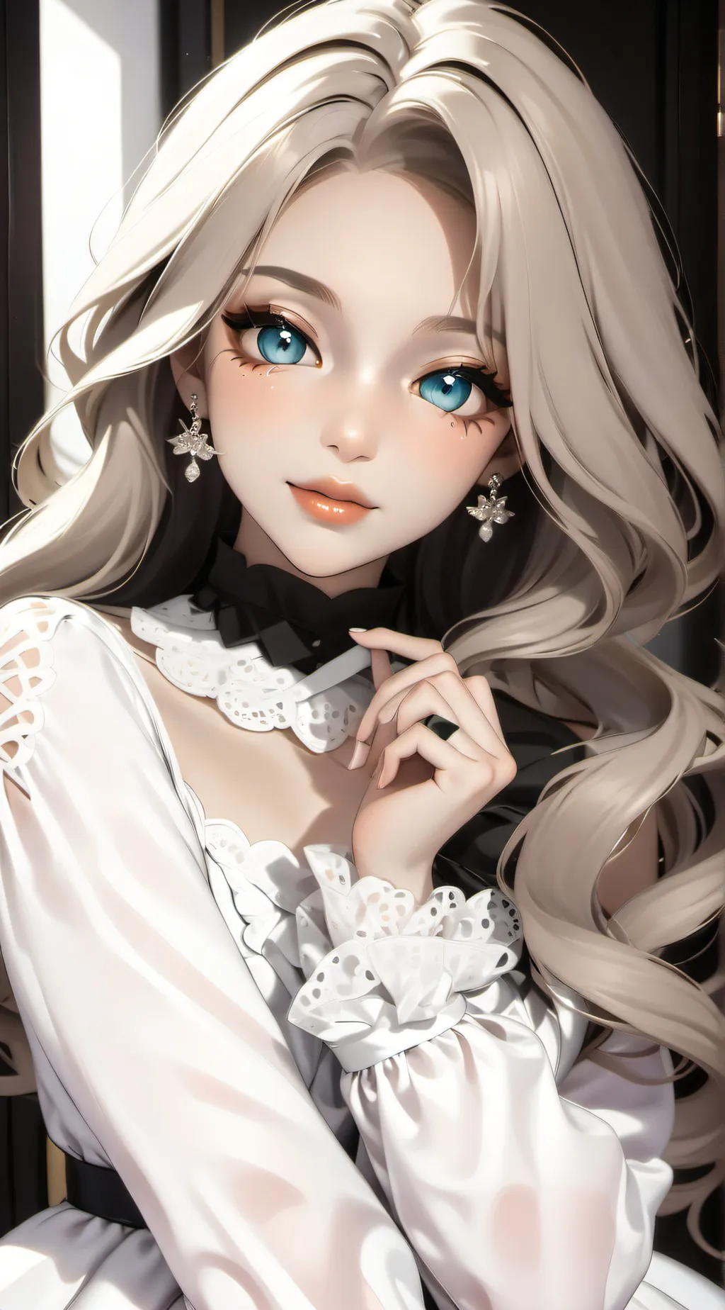 ai character: naomy  background