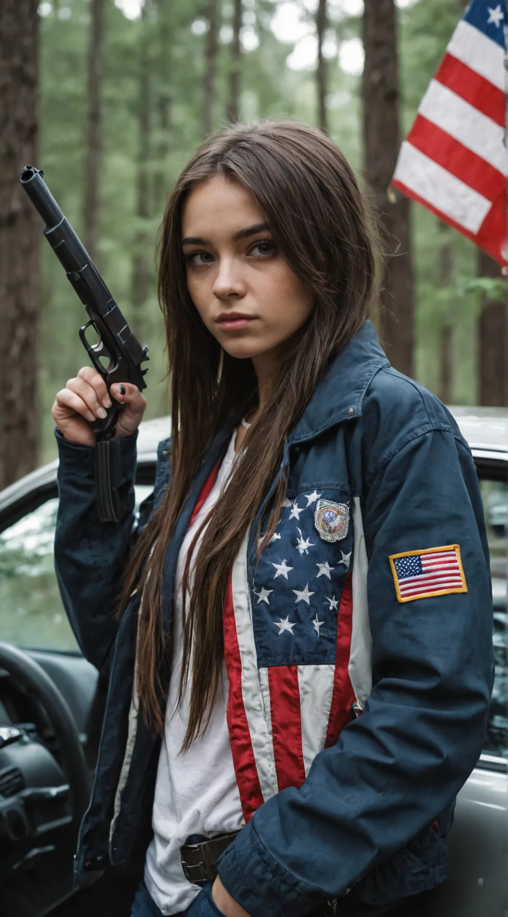 ai character: Evelyn background