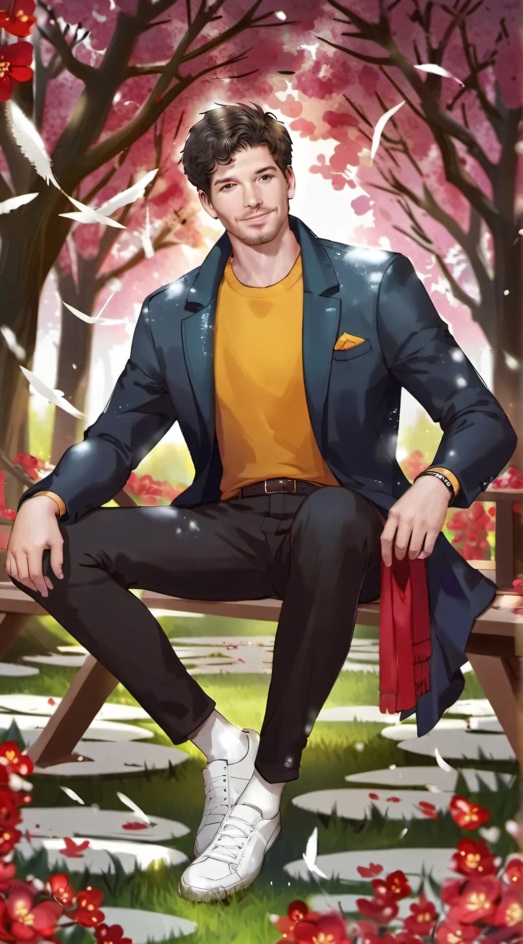 ai character: mikecrack  background