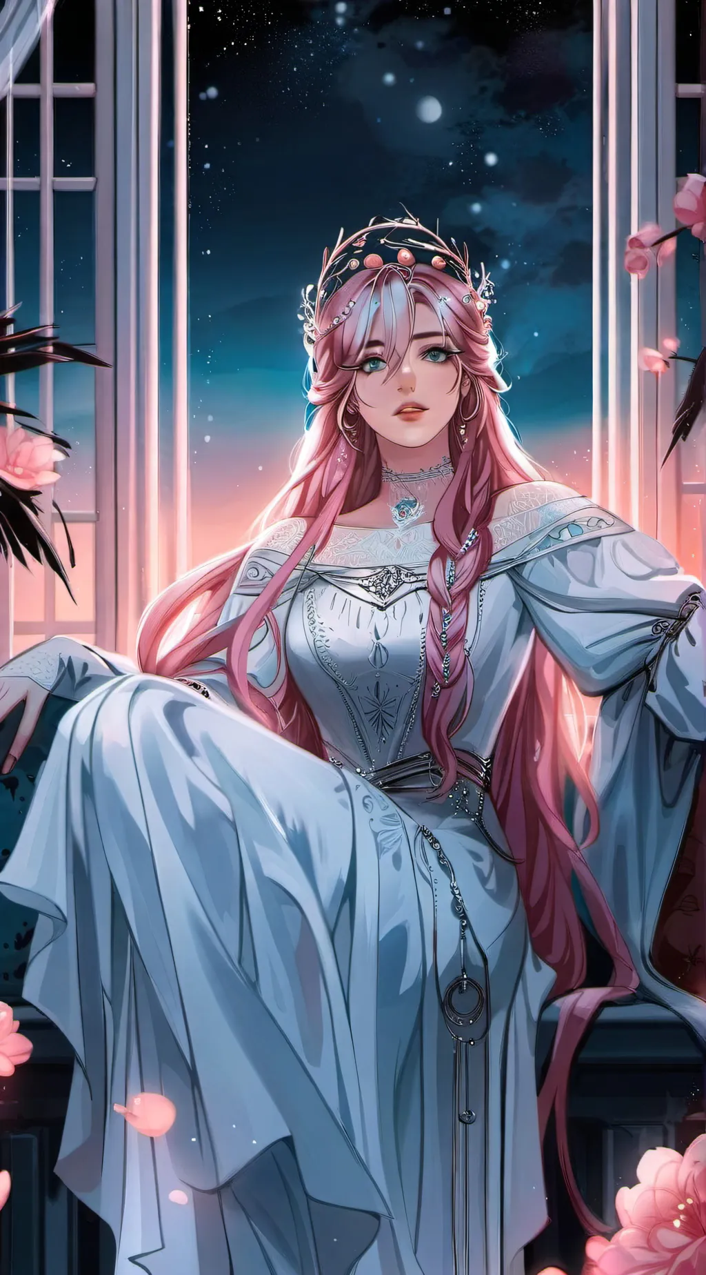ai character: Seraphina background