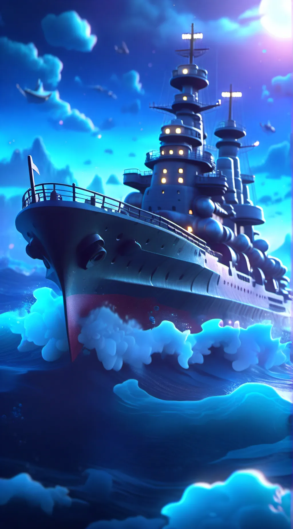 ai character: Bismarck background