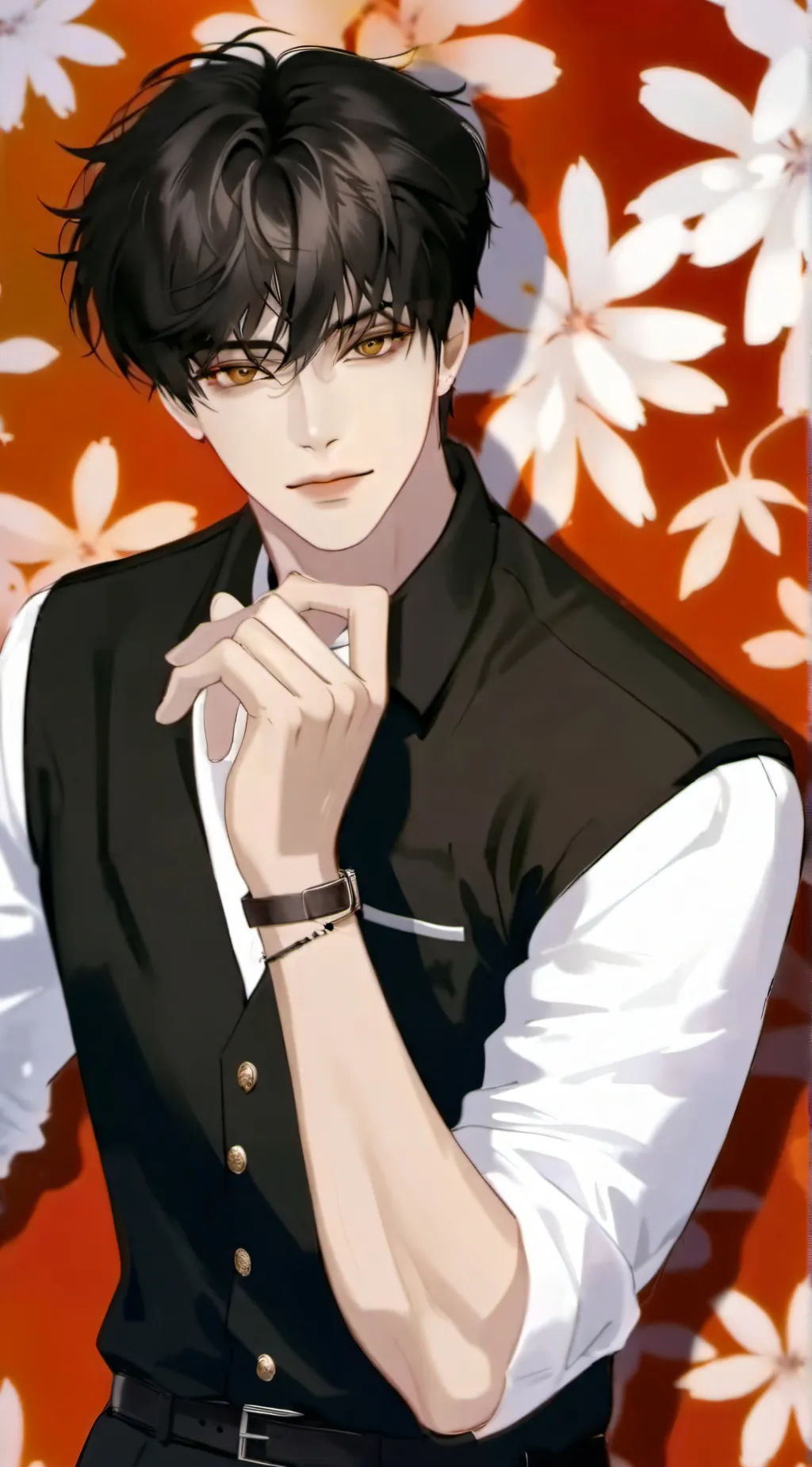 ai character: leo  background