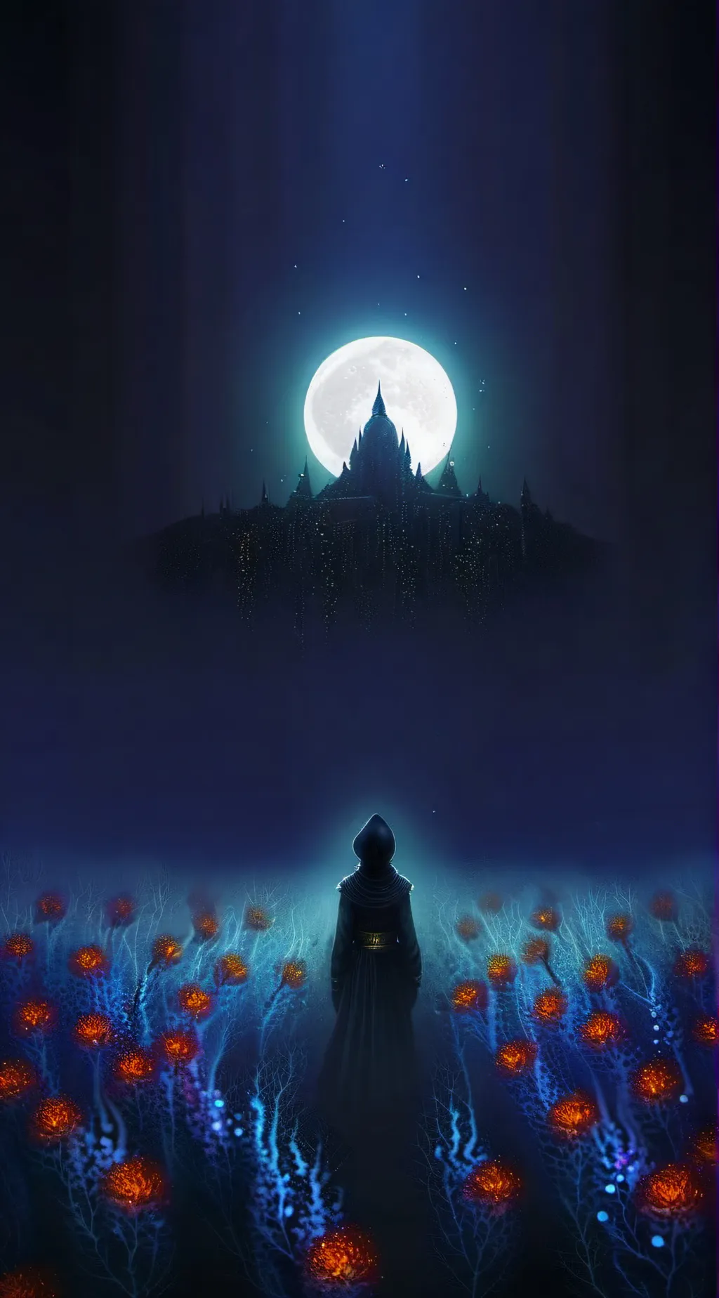 ai character: The magical sword background