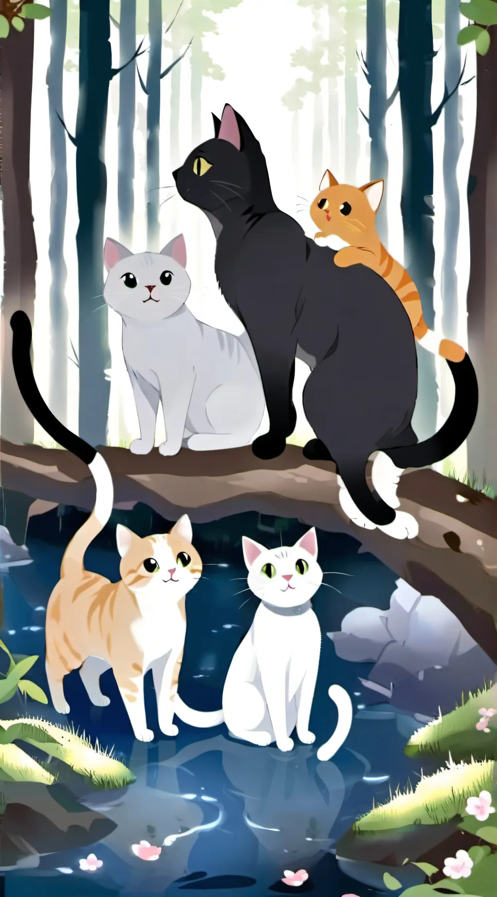 ai character: Forestclan background