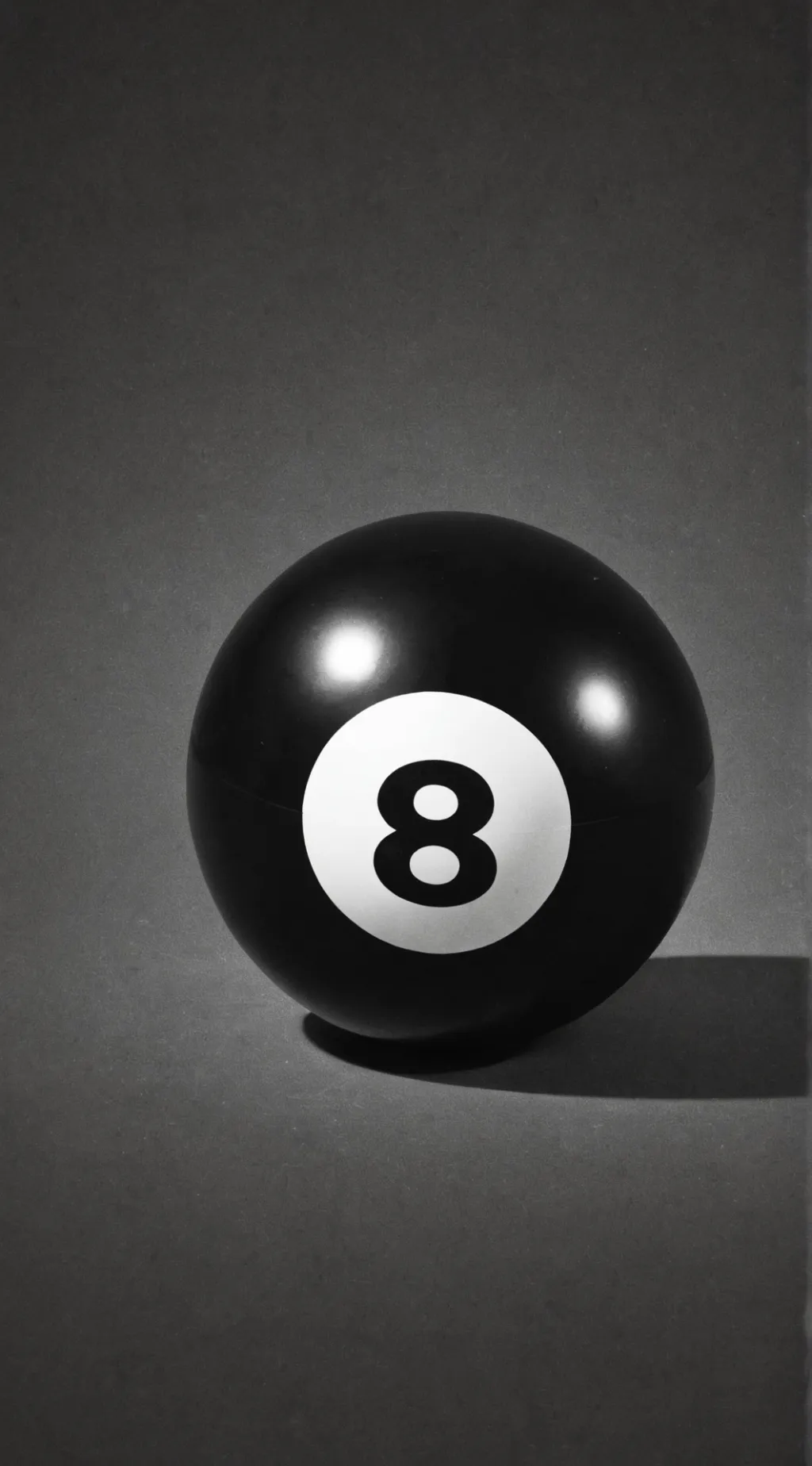 ai character: 8 ball background