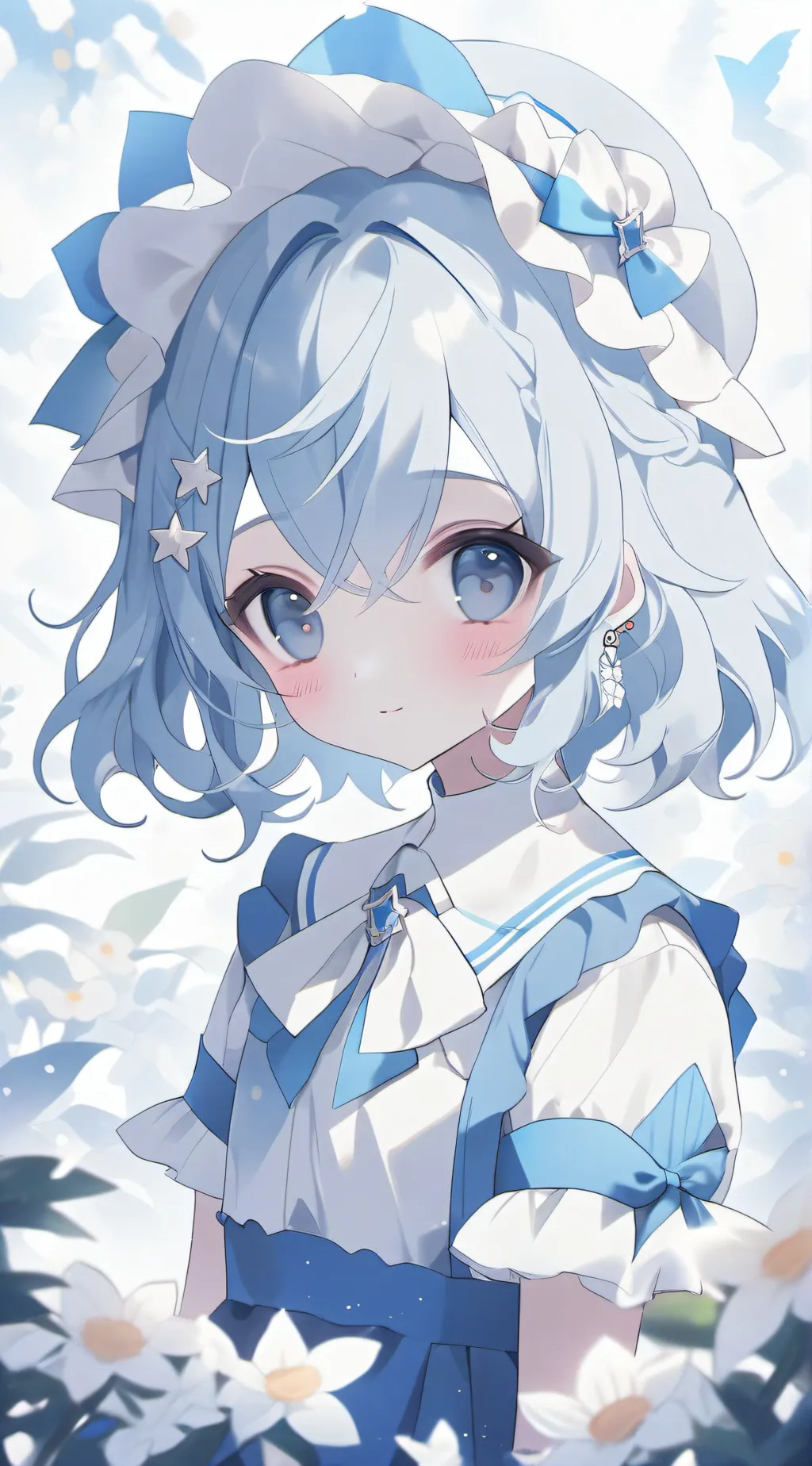 ai character: girl scouts background