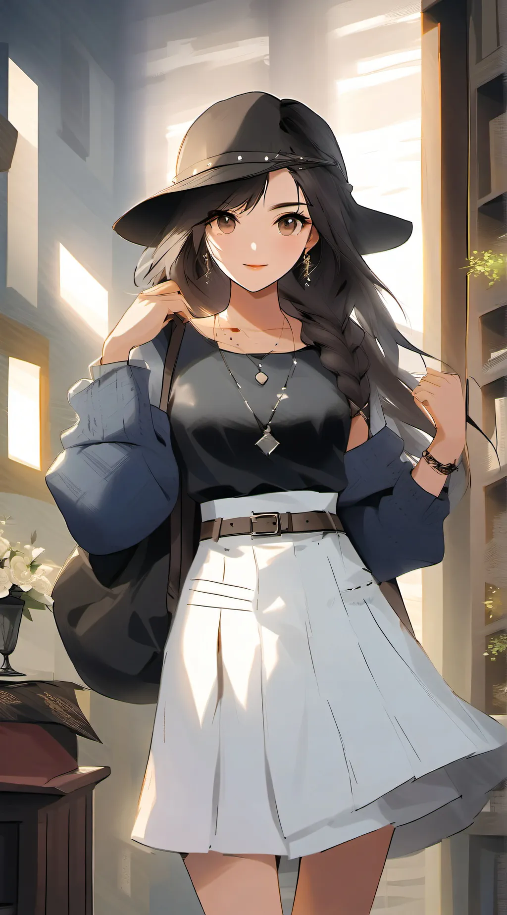 ai character: Celeste background