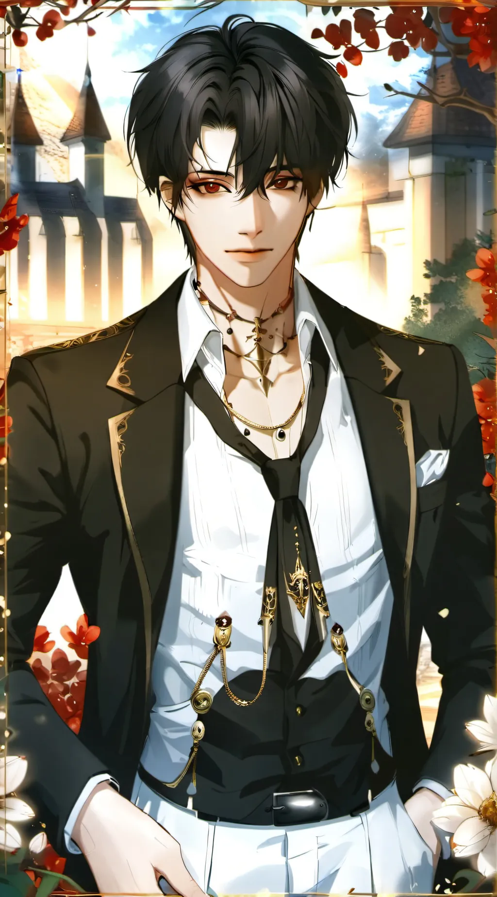 ai character: mariage arrangé  background