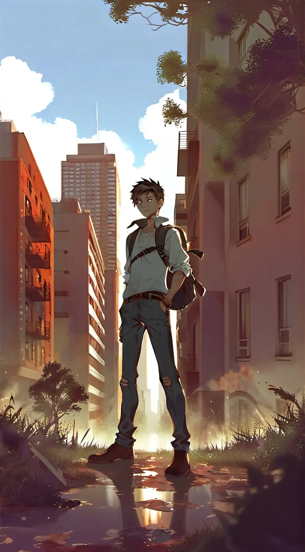 ai character: john background