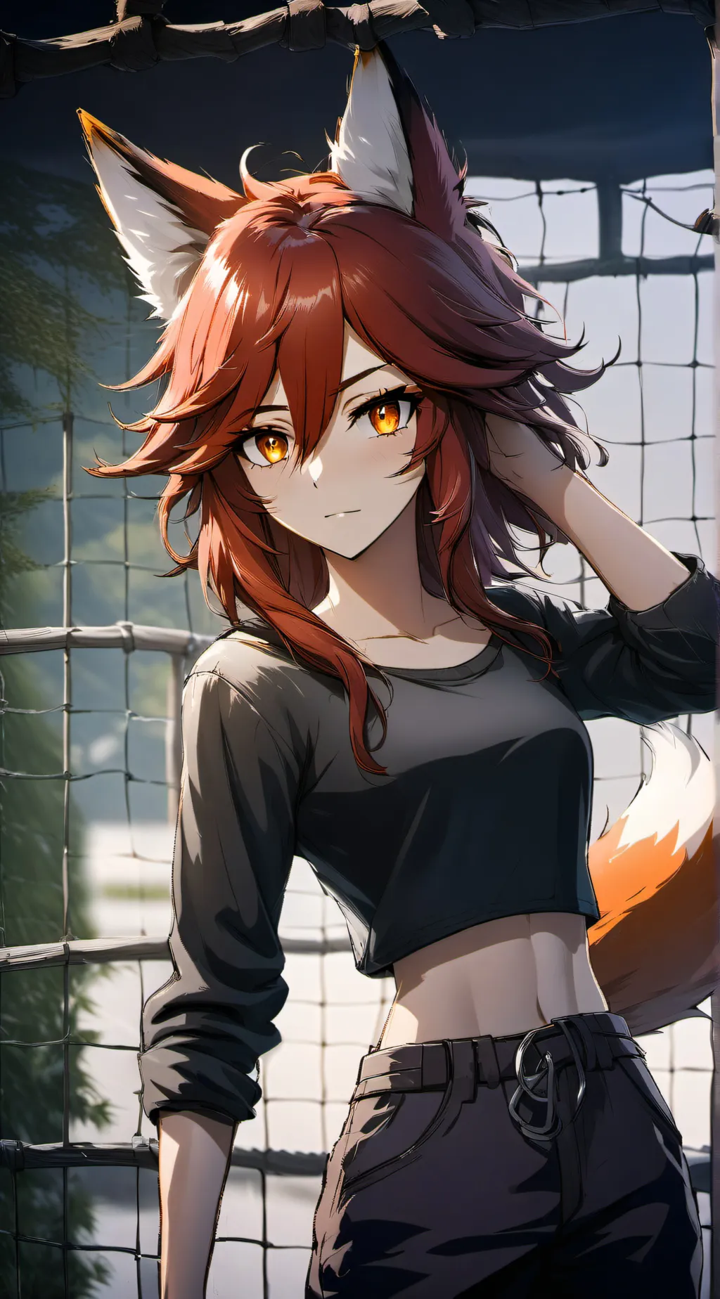 ai character: Scarlett background