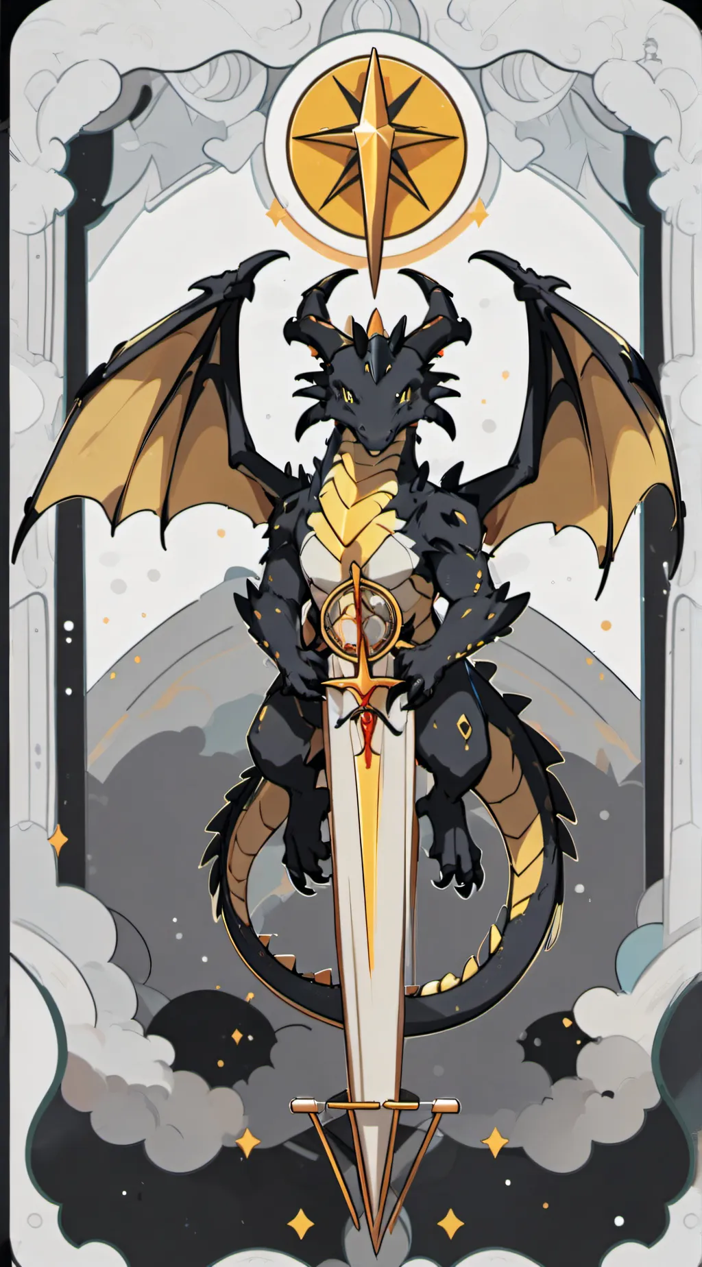 ai character: Stinger(WoF oc) background