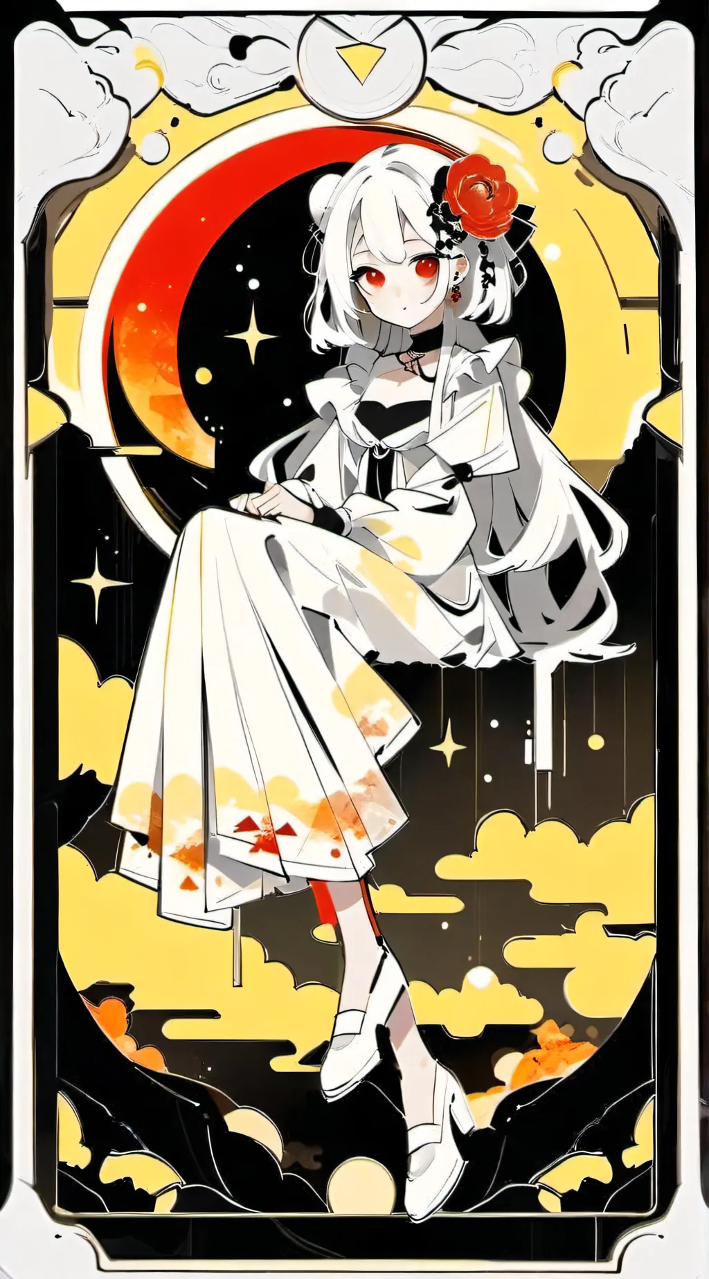 ai character: Amira✨ background