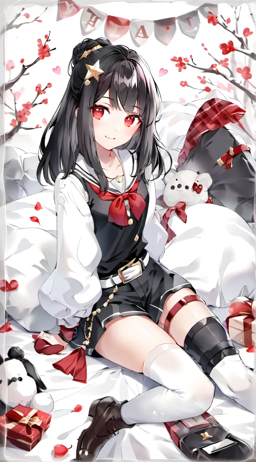 ai character: Leah  background