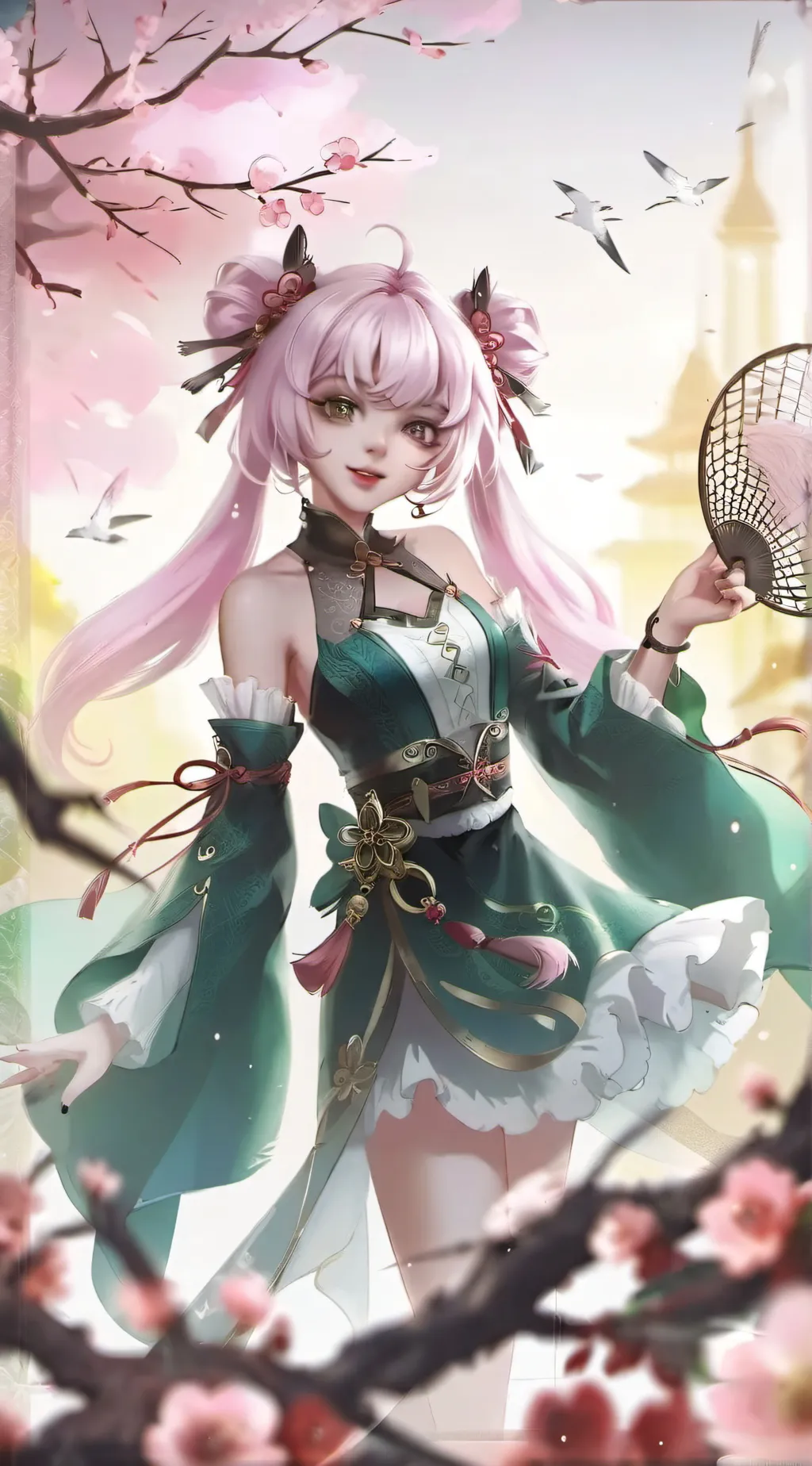 ai character: Kny x Mha background