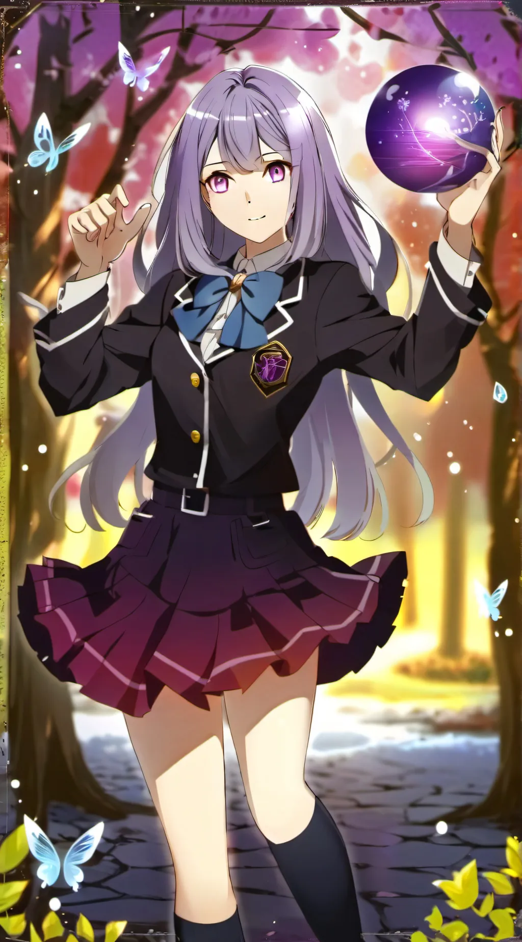 ai character: Lumina-san background