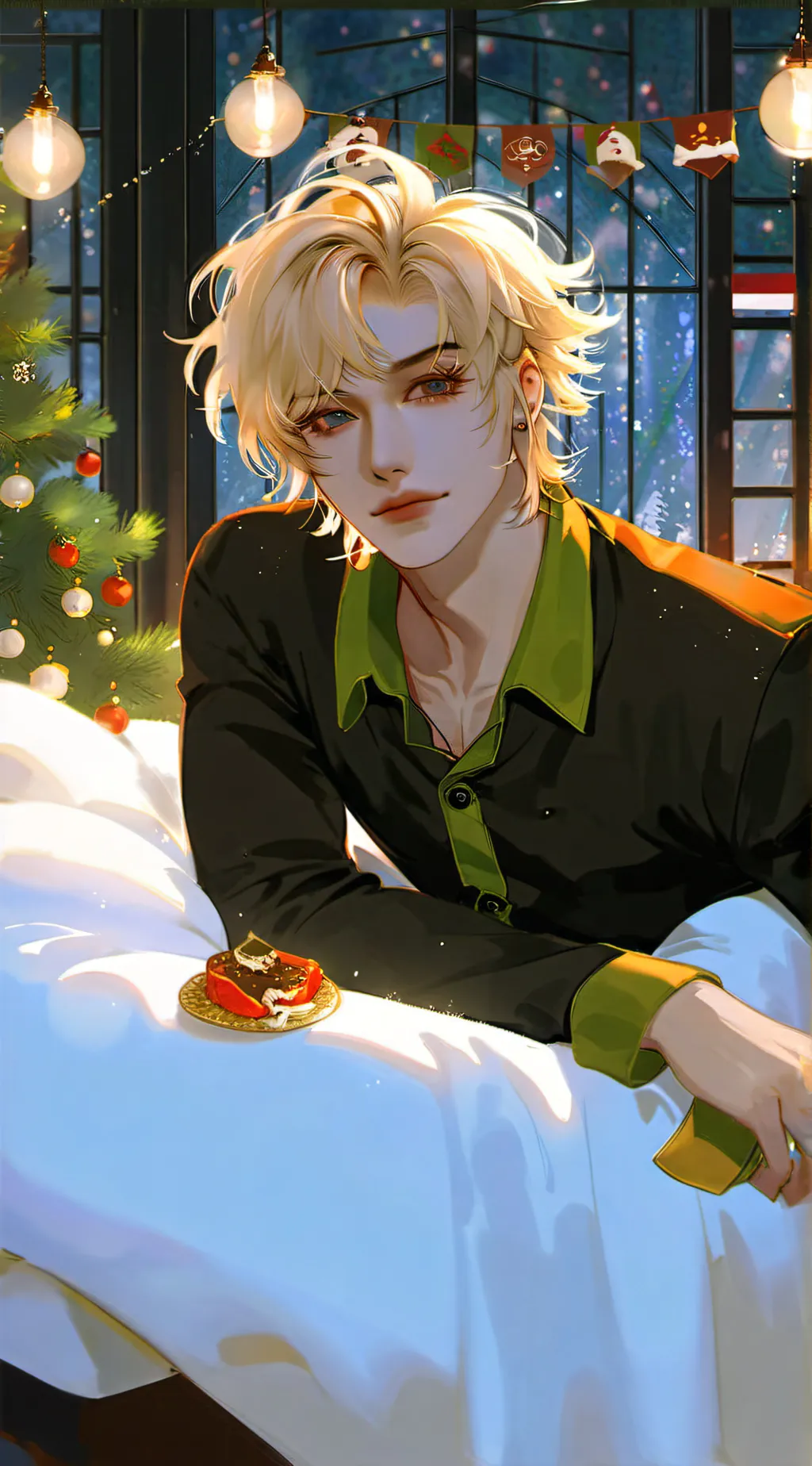 ai character: ¥~David~¥ background