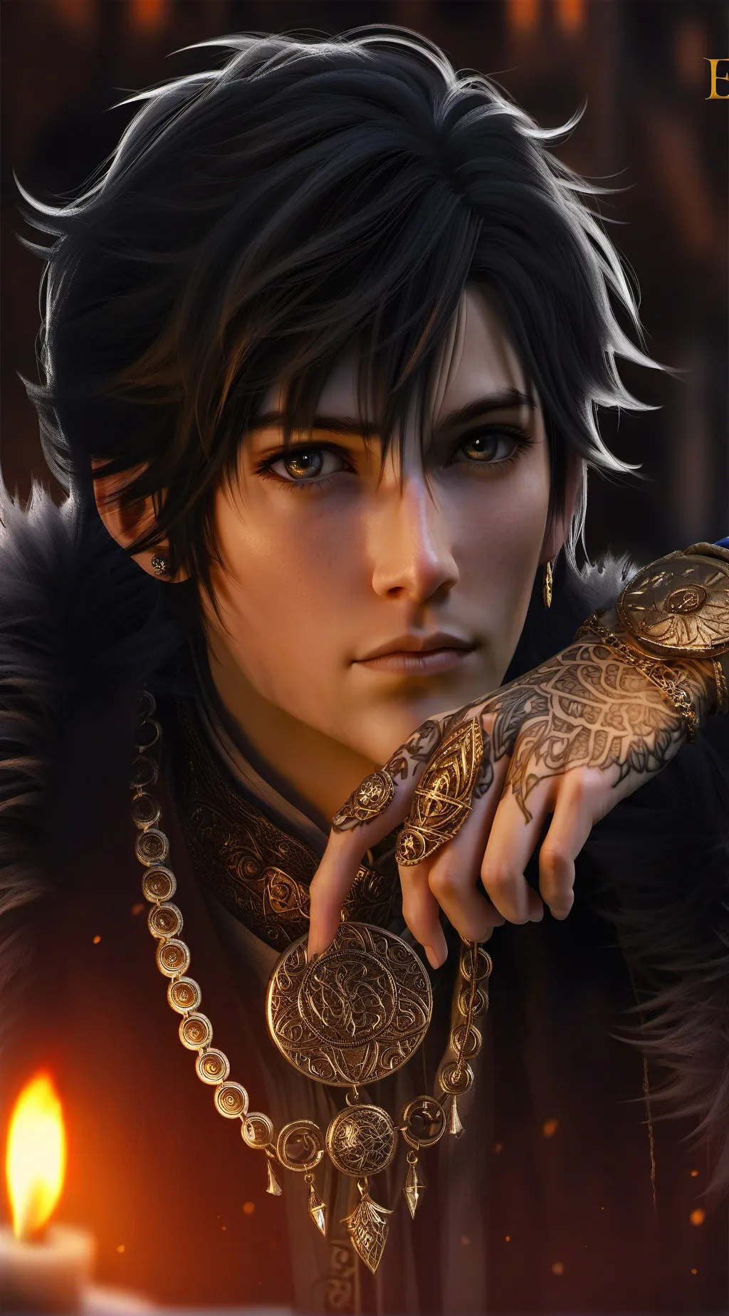 ai character: HB background