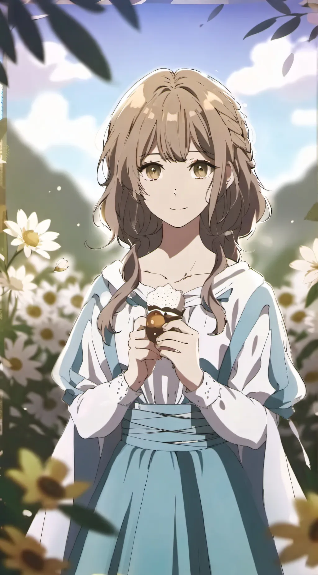 ai character: ・MHA pool party・ background