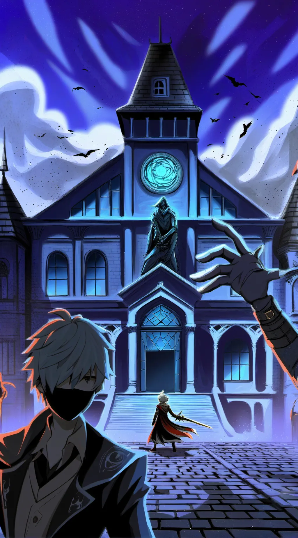 ai character: Element school background