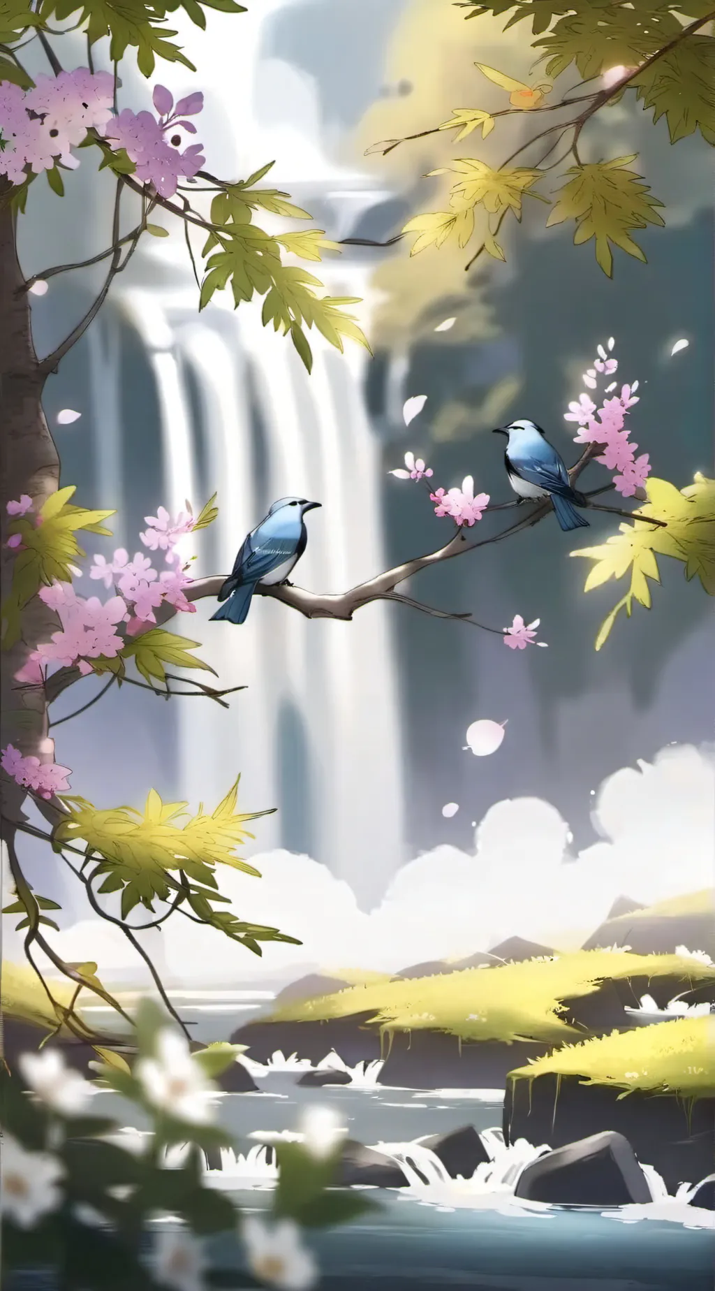 ai character: Viaje de la MHA background