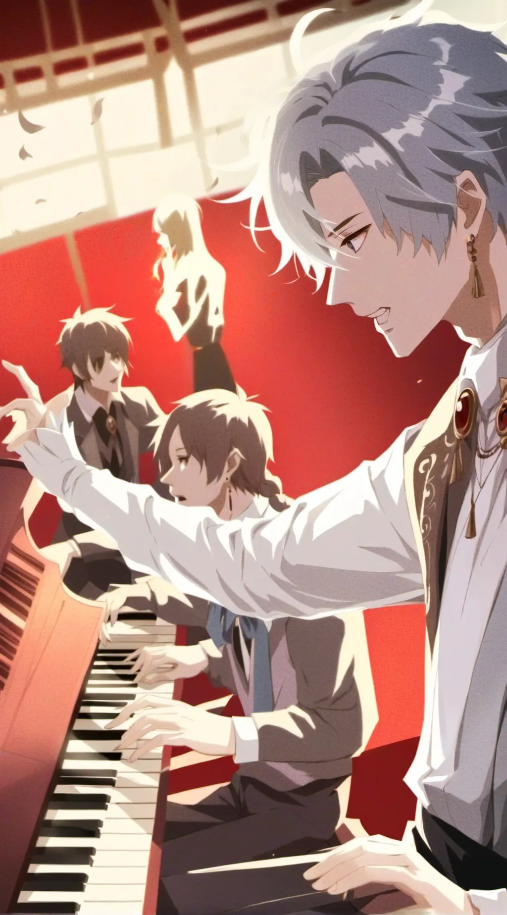 ai character: HIGH NOTE background