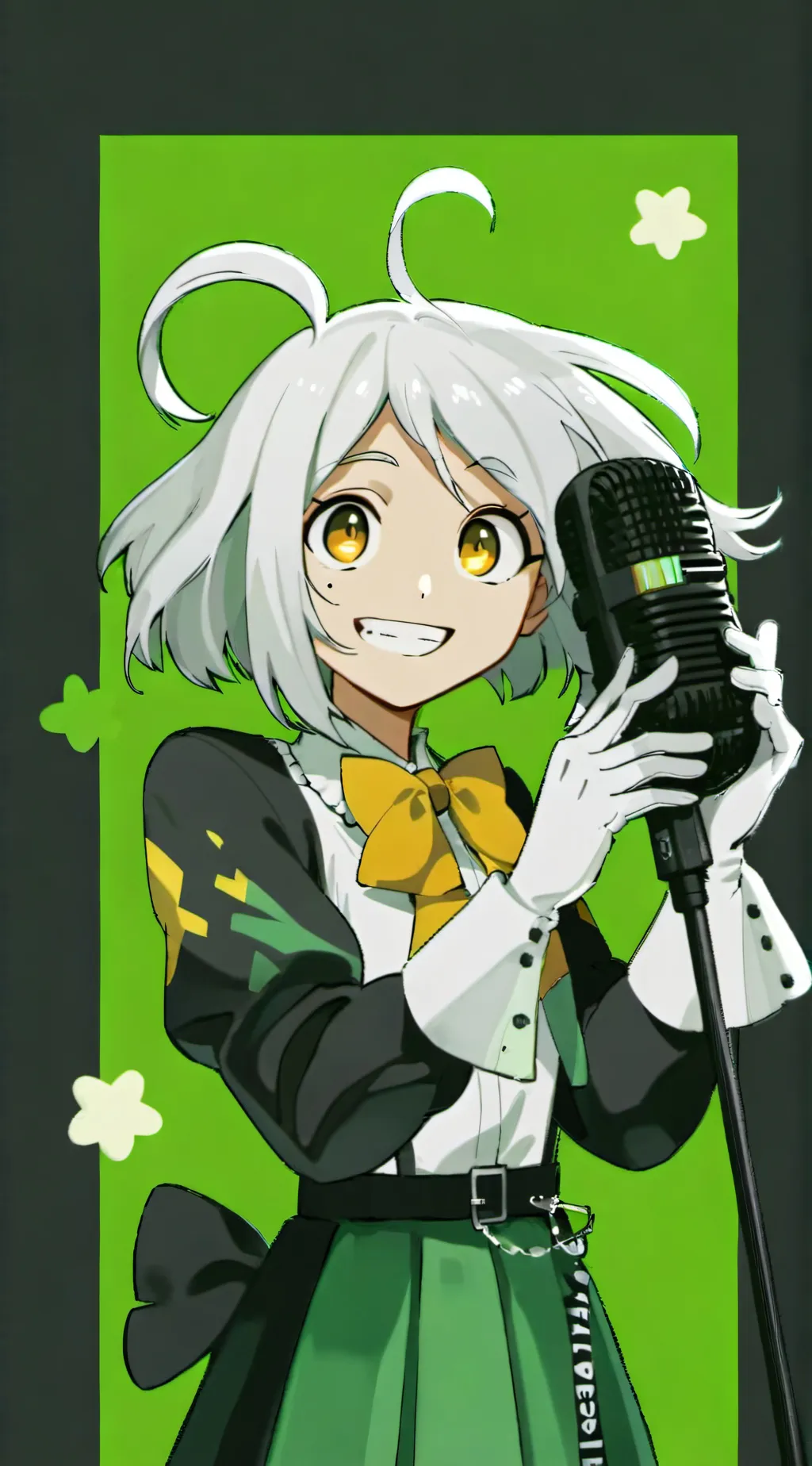 ai character: Vee background