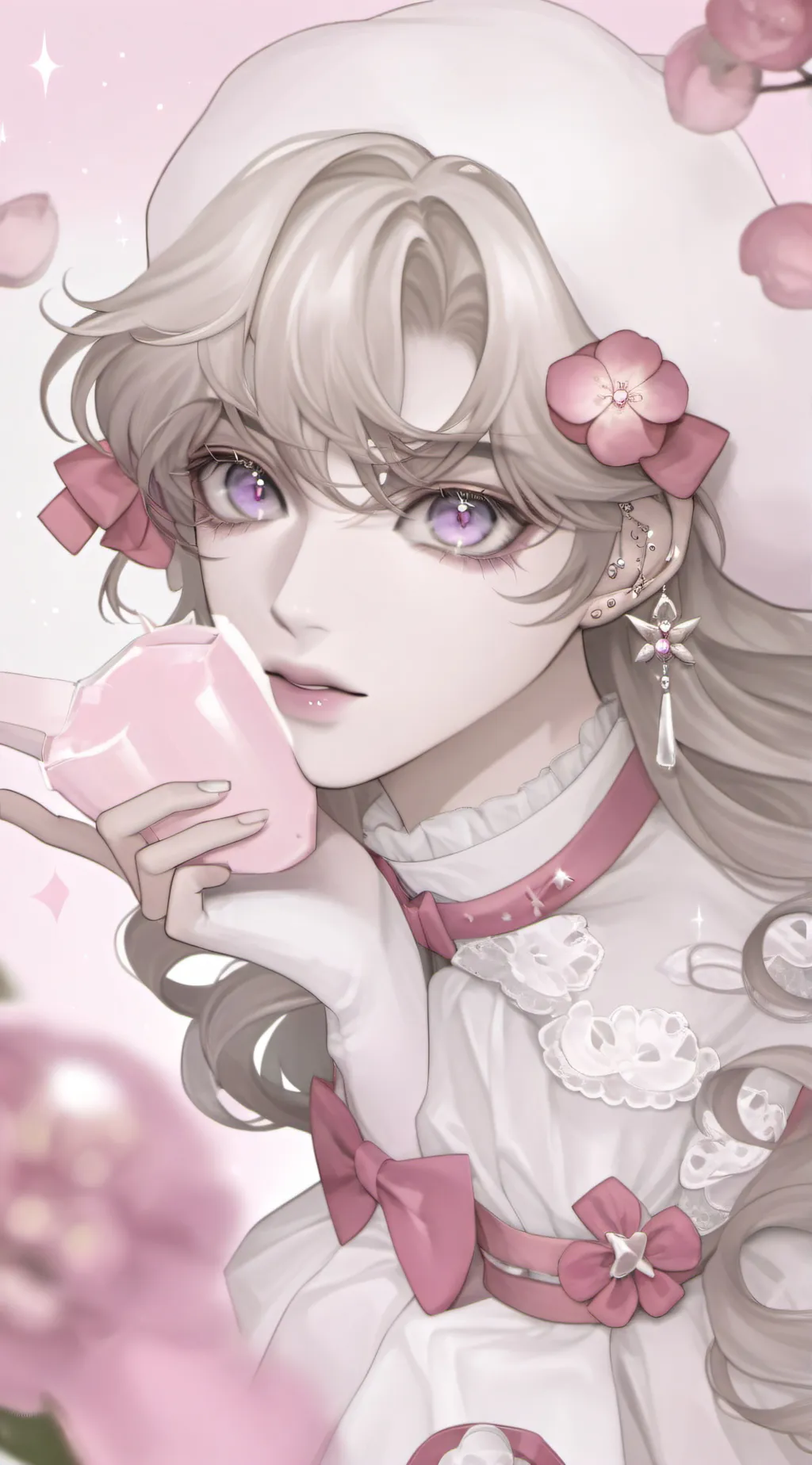 ai character:  ~jax~ 💐 background