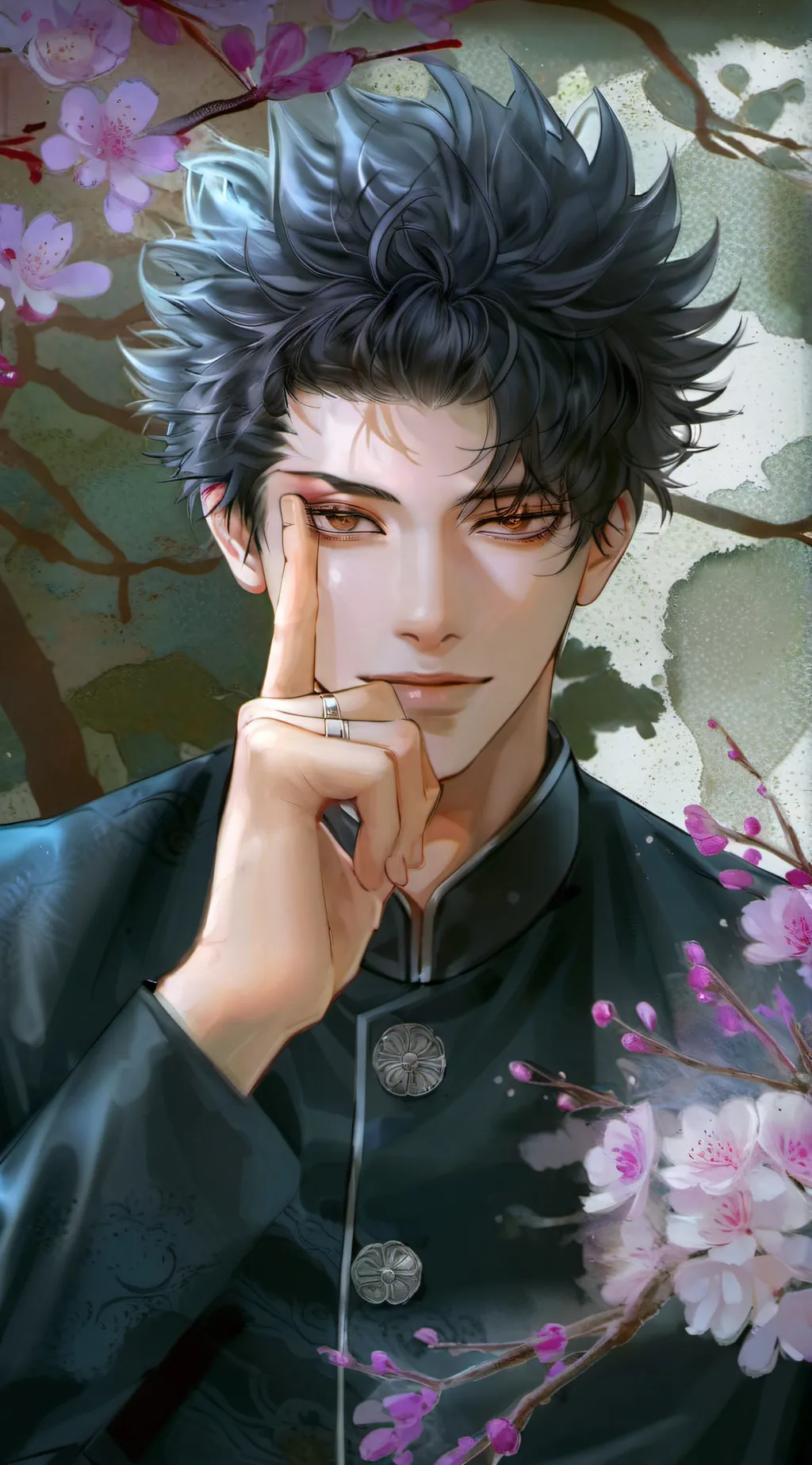 ai character: Megumi Fushiguro background