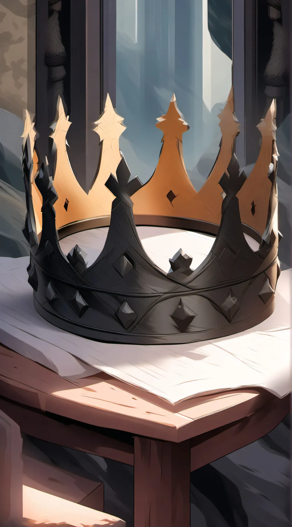 ai character: PP‘s Waifu Crown background