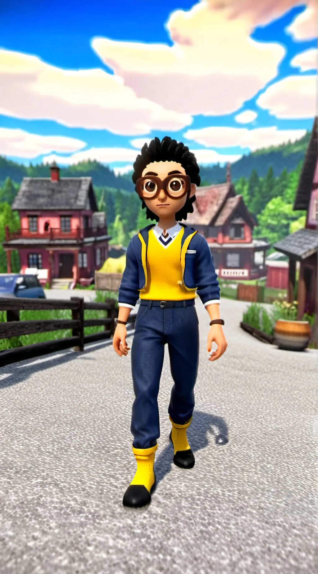 ai character: ok background