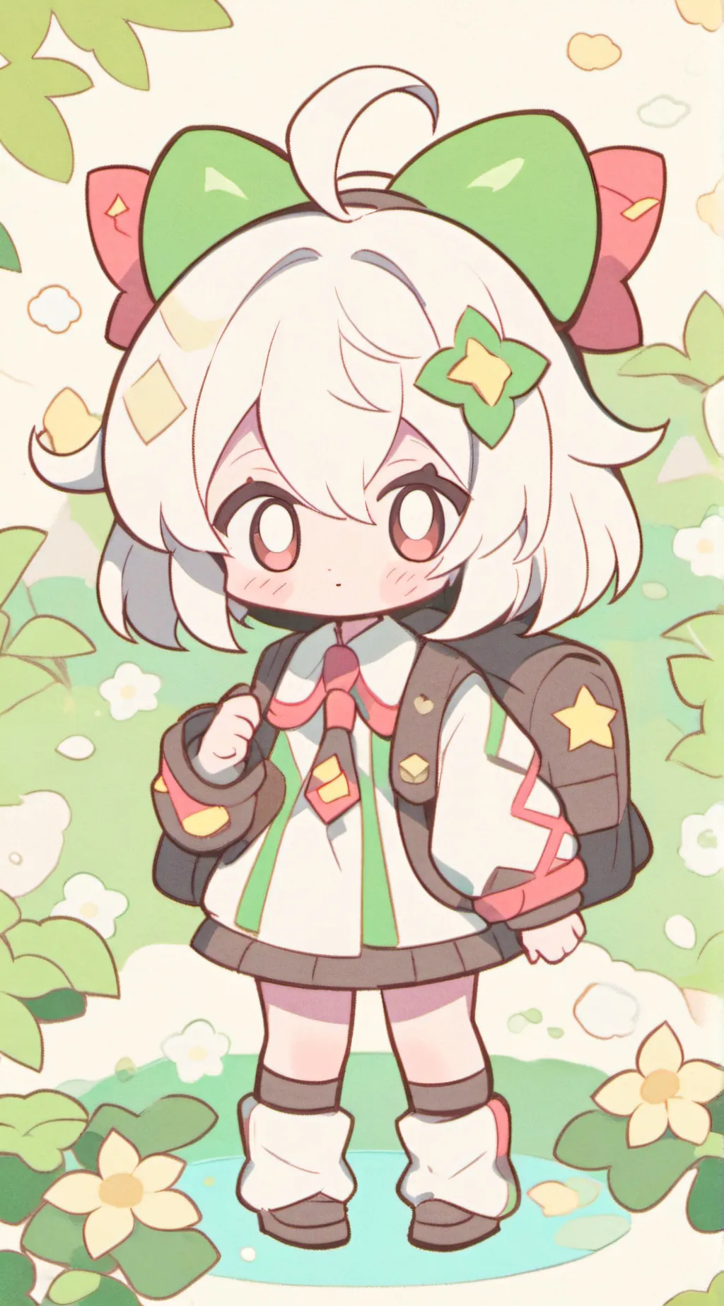 ai character: MGA LOVES YOU ❤ background