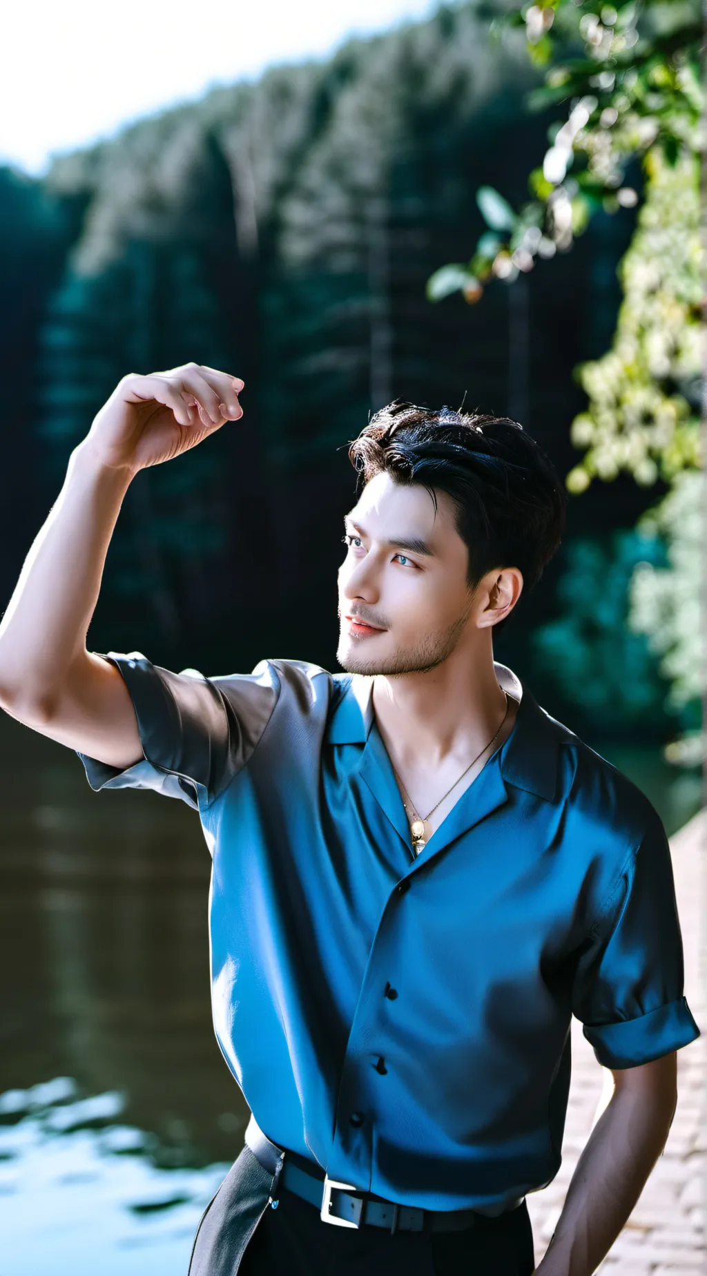 ai character: Asher background