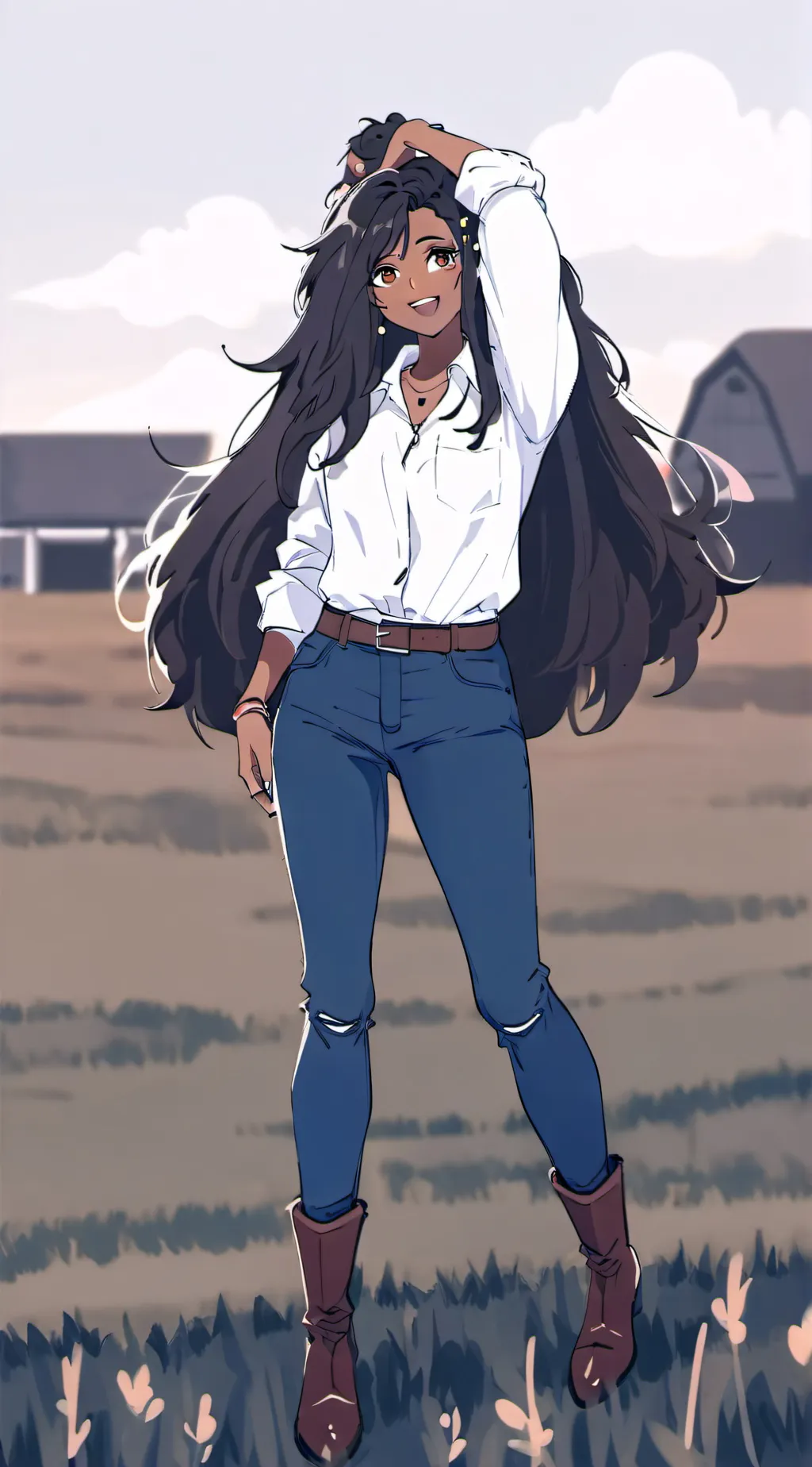 ai character: Alara (My OC💅) background