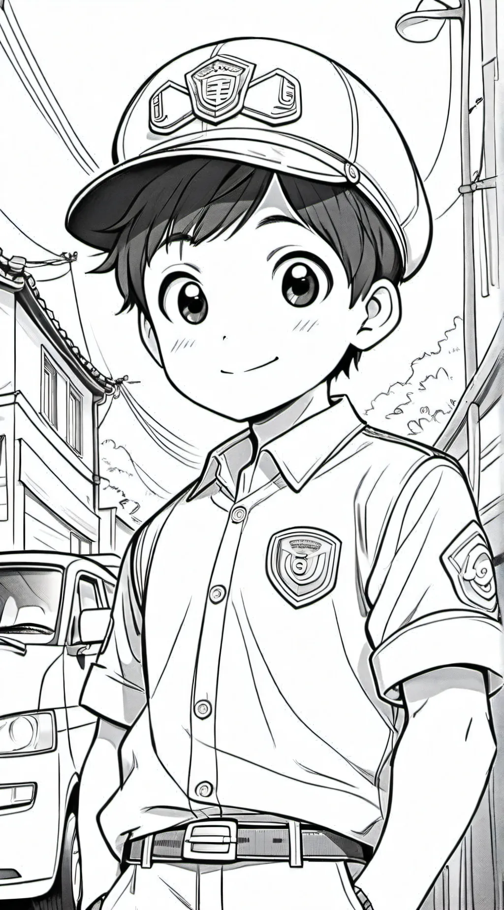 ai character: robocar poli 😆 background