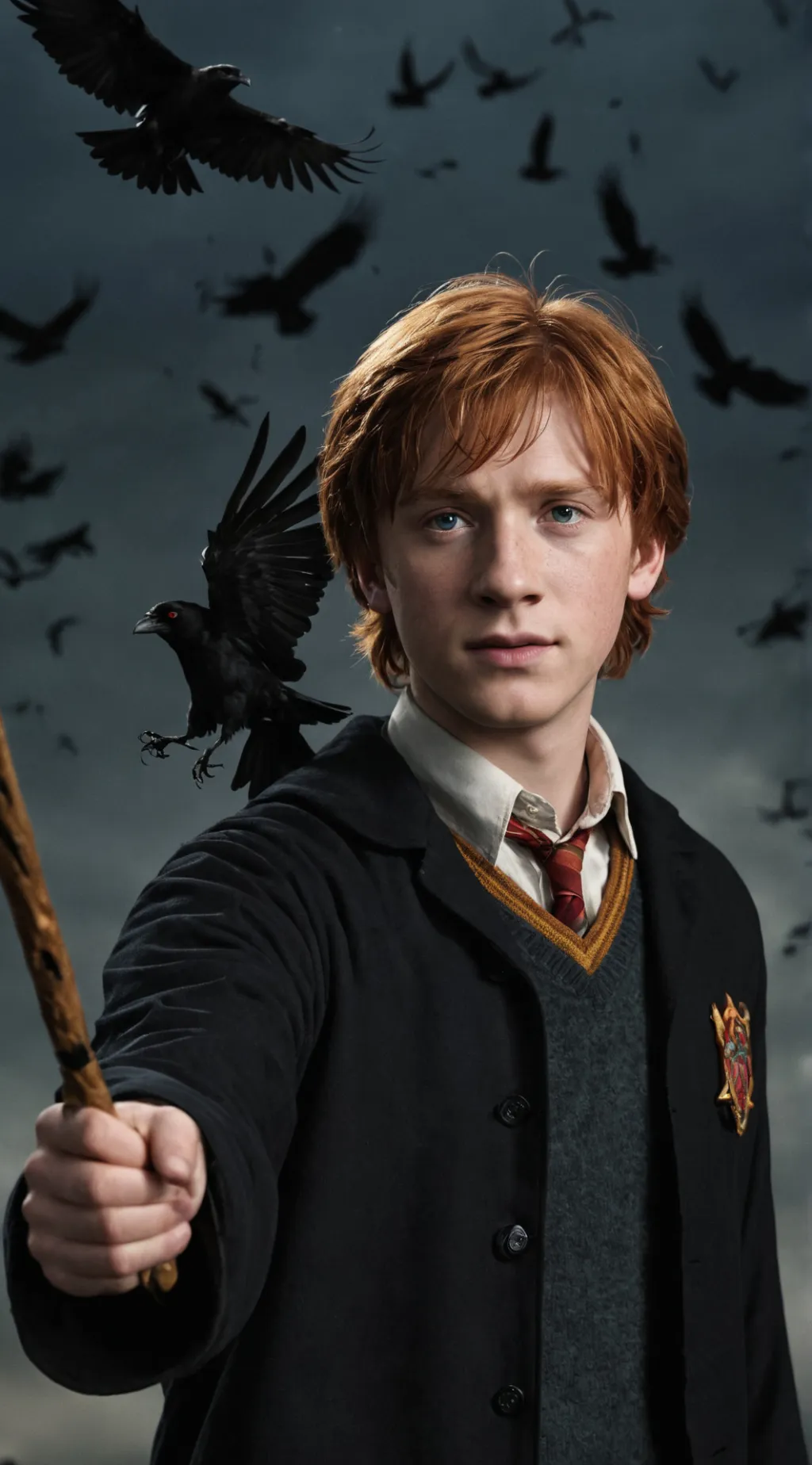 ai character: Ron Weasley  background