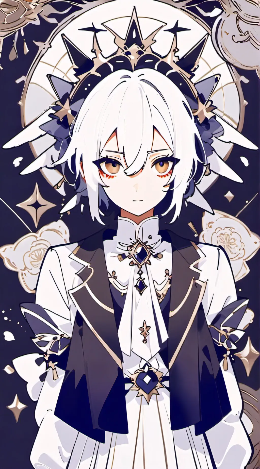 ai character: Barro en mha background