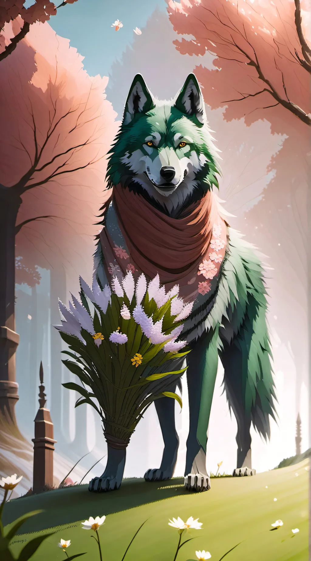 ai character: Aspen background