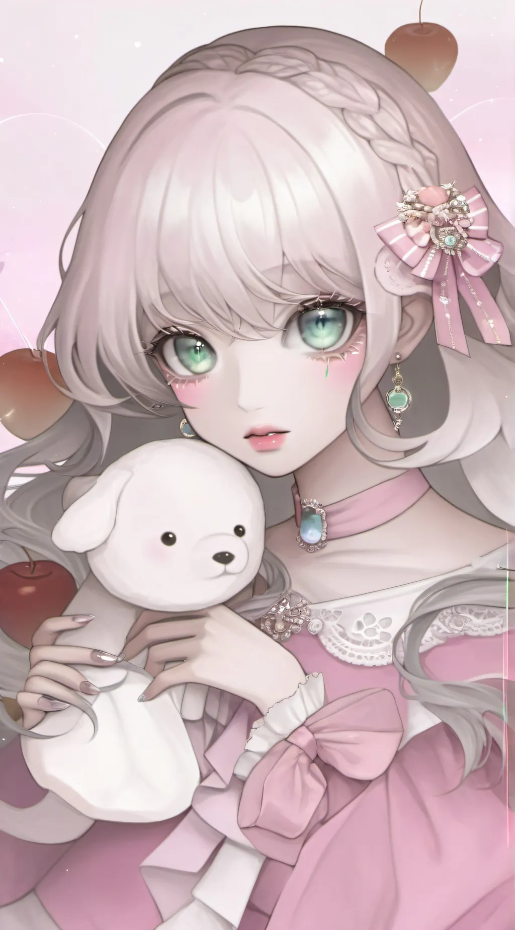 ai character: Aurora background