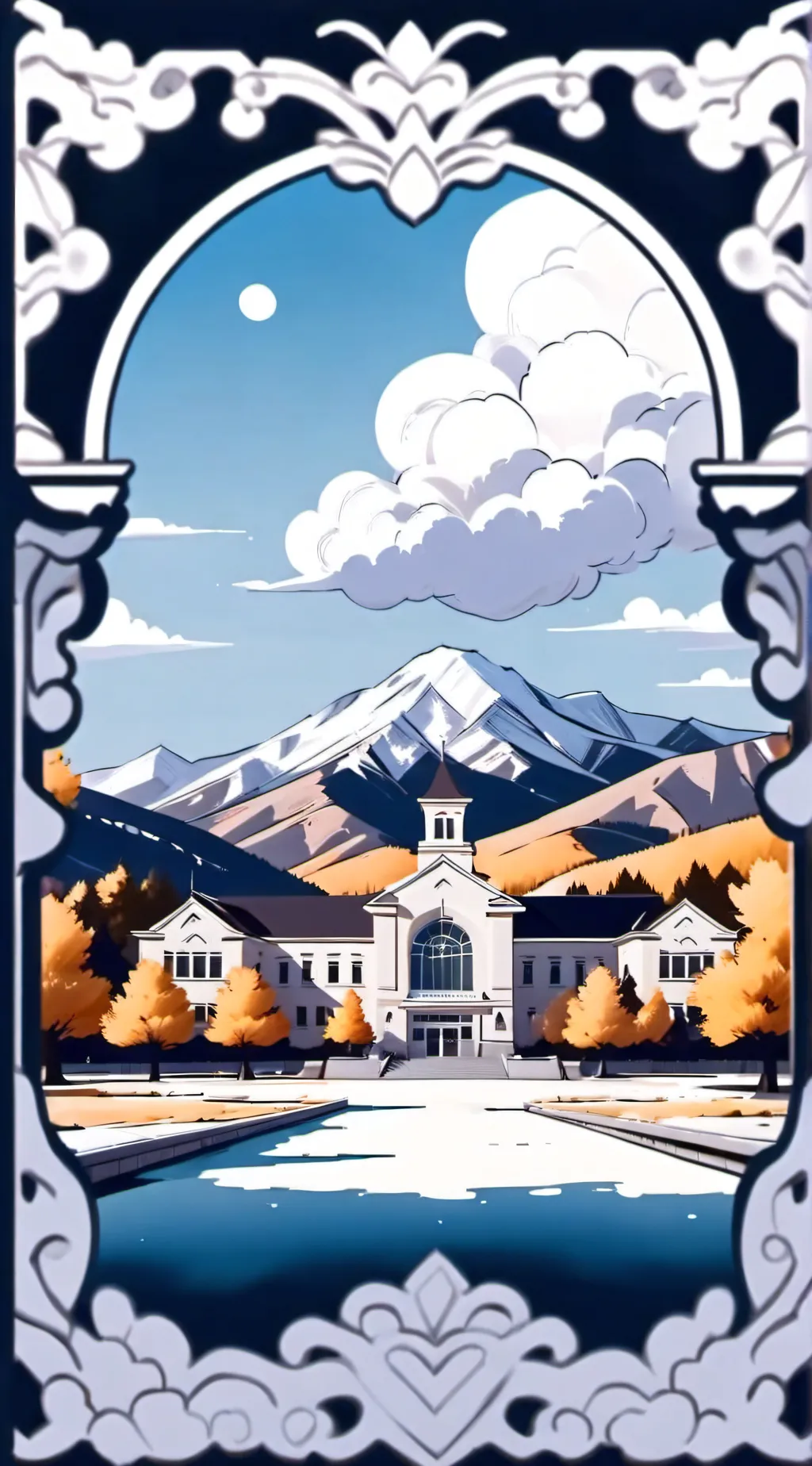 ai character: MHA in your school background