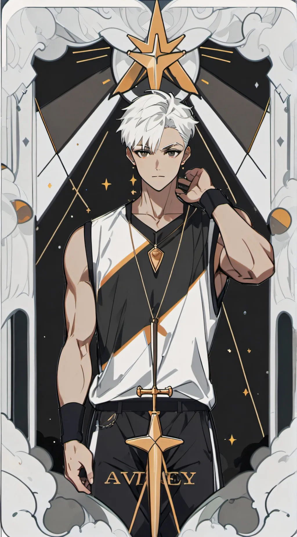 ai character: shansuo background