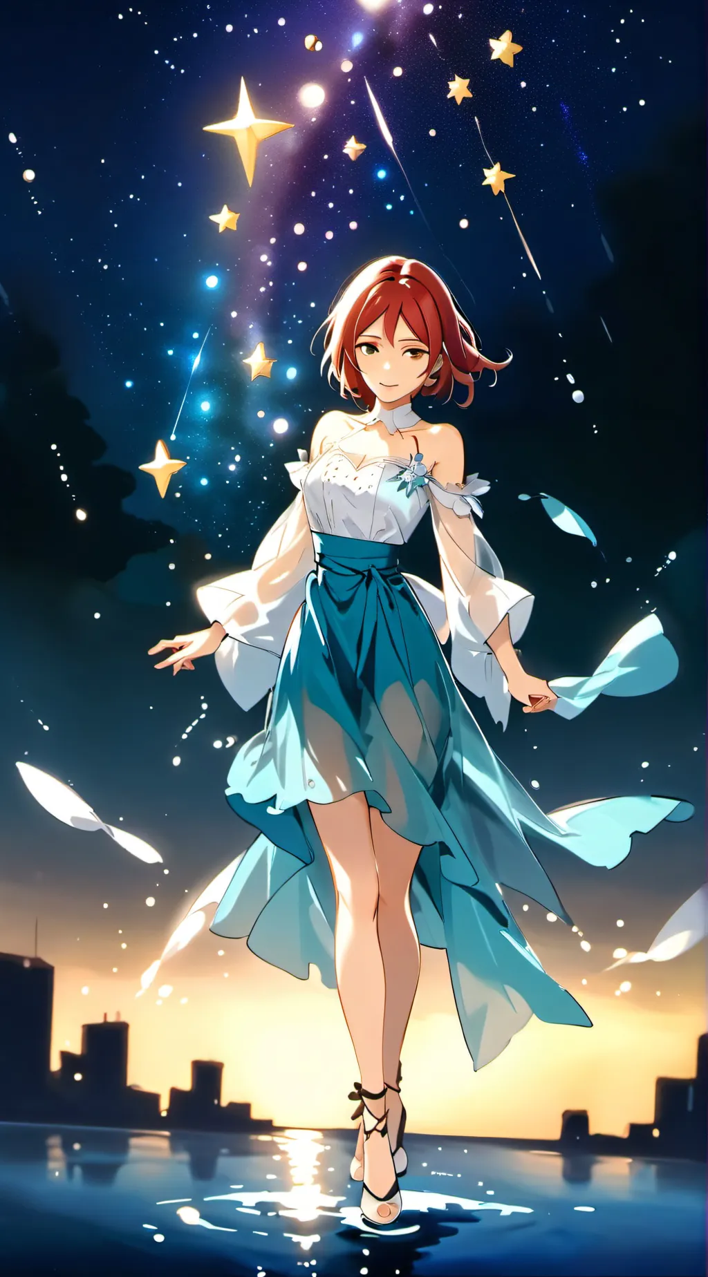ai character: Lady of the Star background
