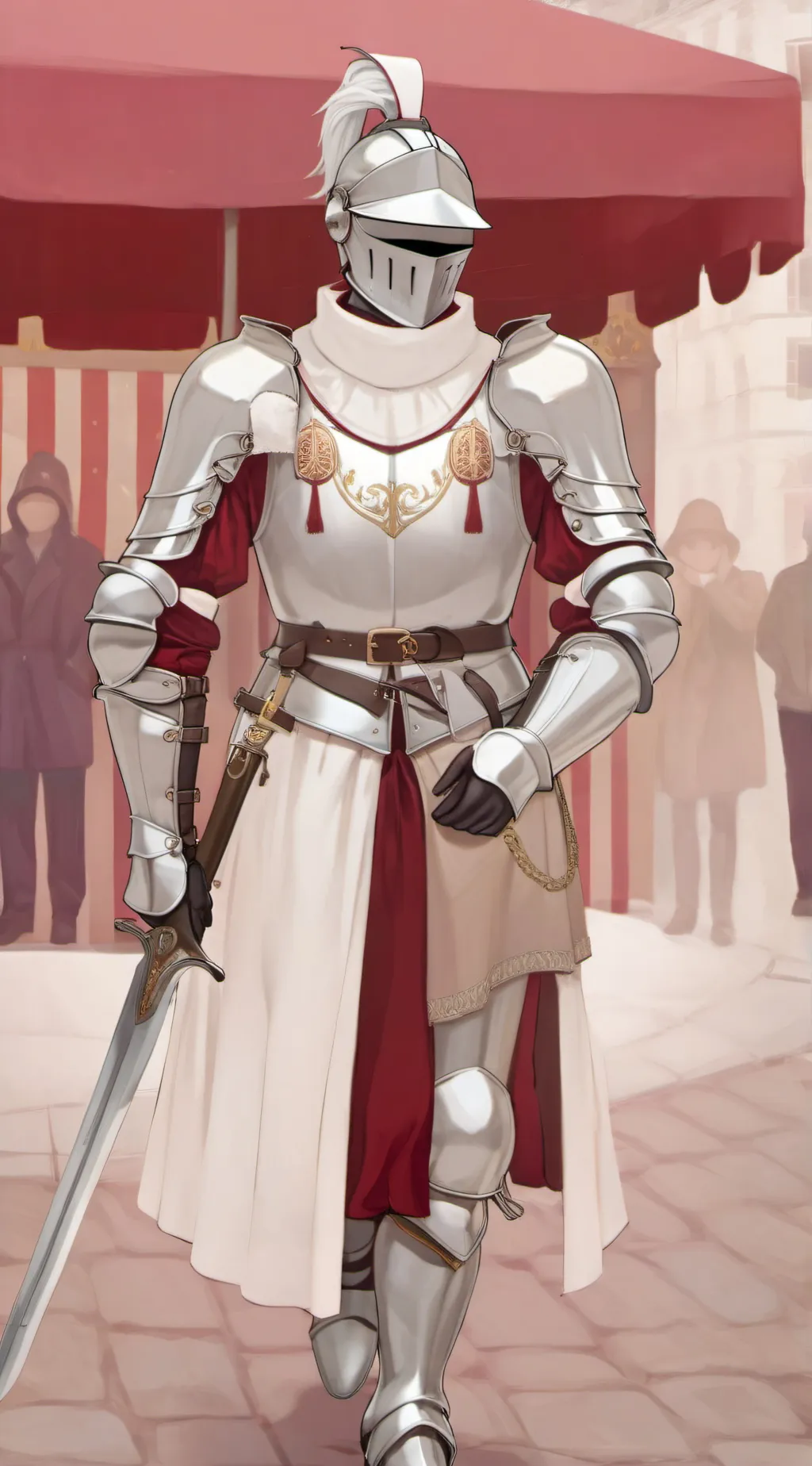 ai character: Girl background