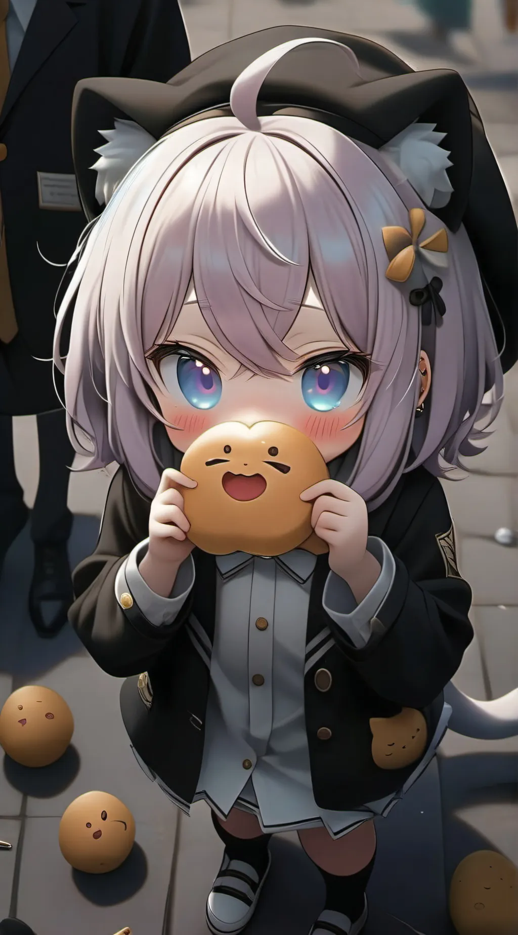 ai character: Mha new student  background