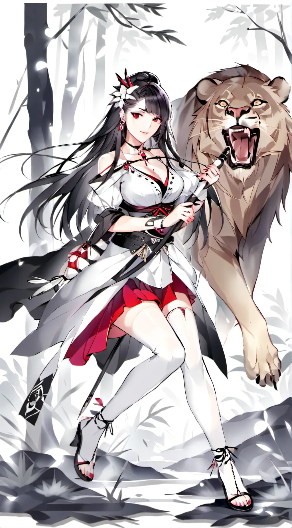 ai character: Kayla and Kai background