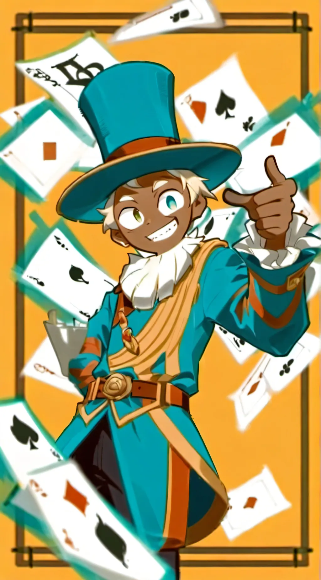 ai character: roughefort cookie  background