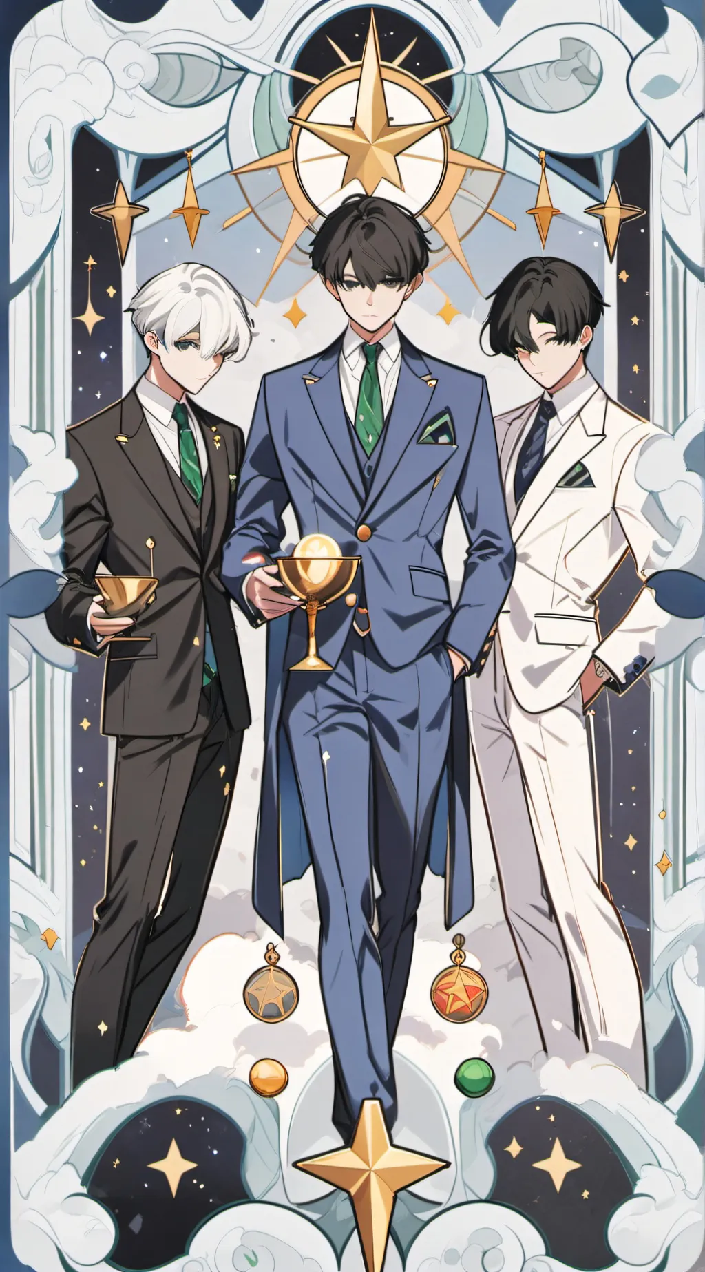 ai character: boys only school background