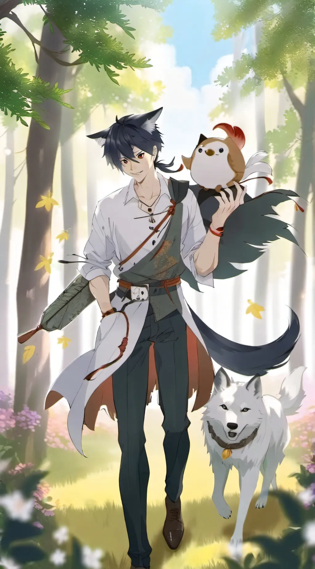 ai character: Noah background