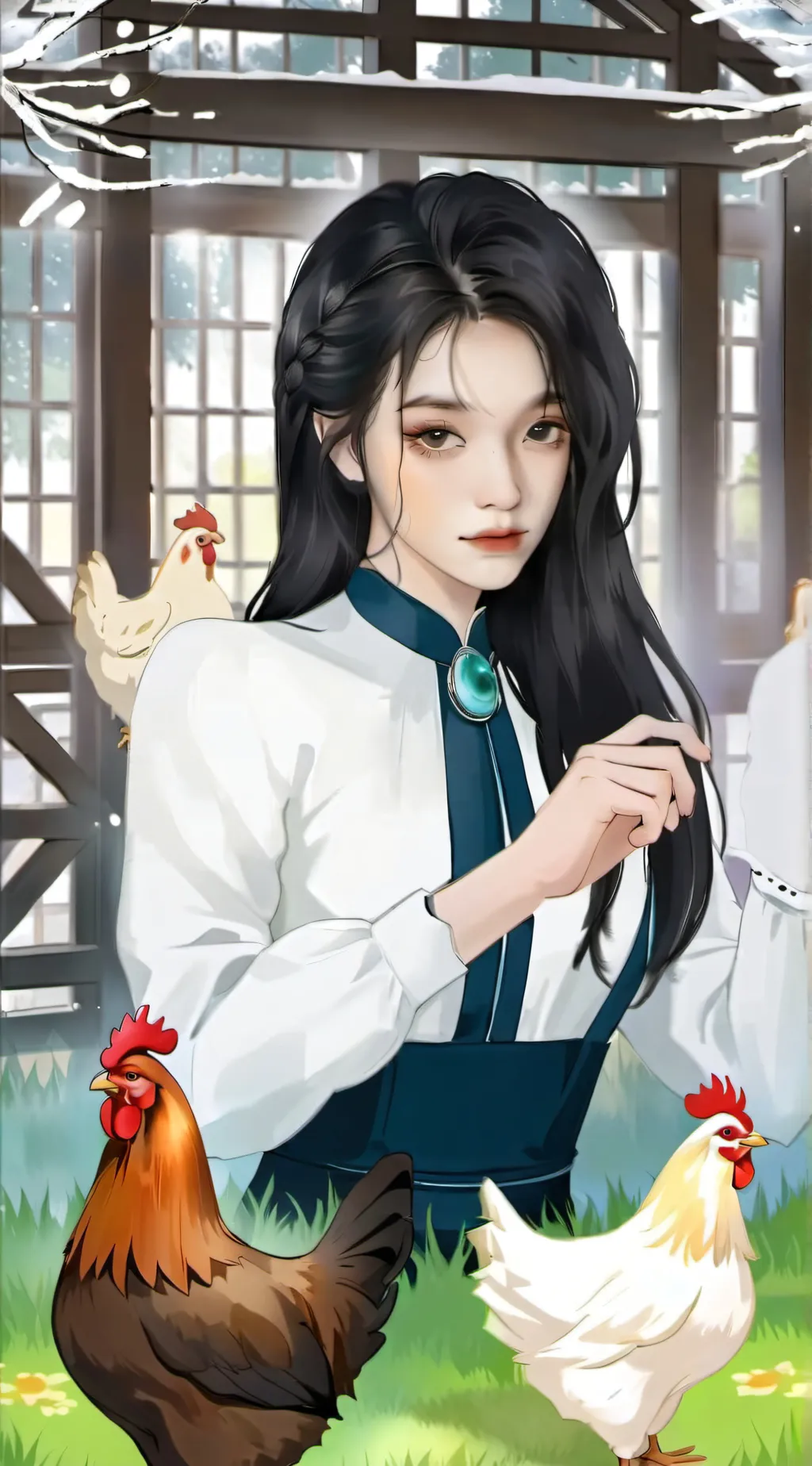 ai character: emily  background