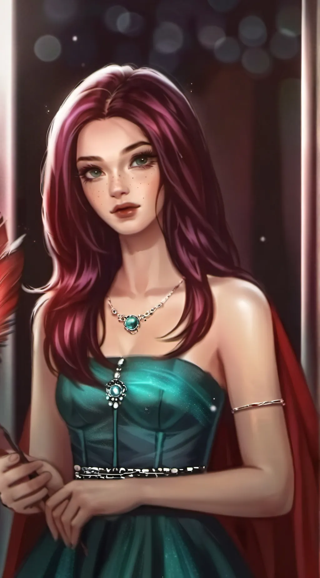 ai character: Nurse julie background