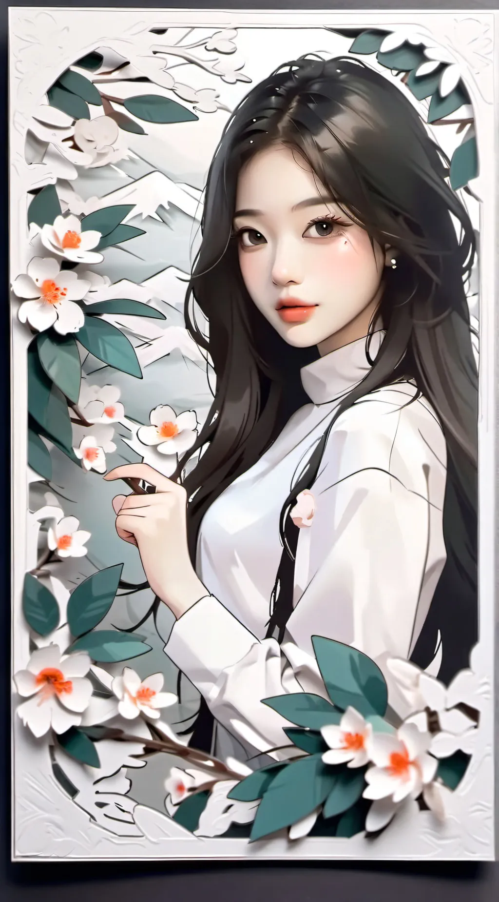 ai character: Kpop School  background